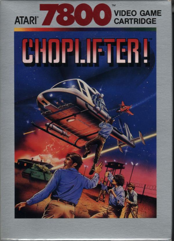 Choplifter Box Scan - Front